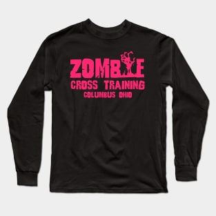 Zombie Hand Cbus Pink Long Sleeve T-Shirt